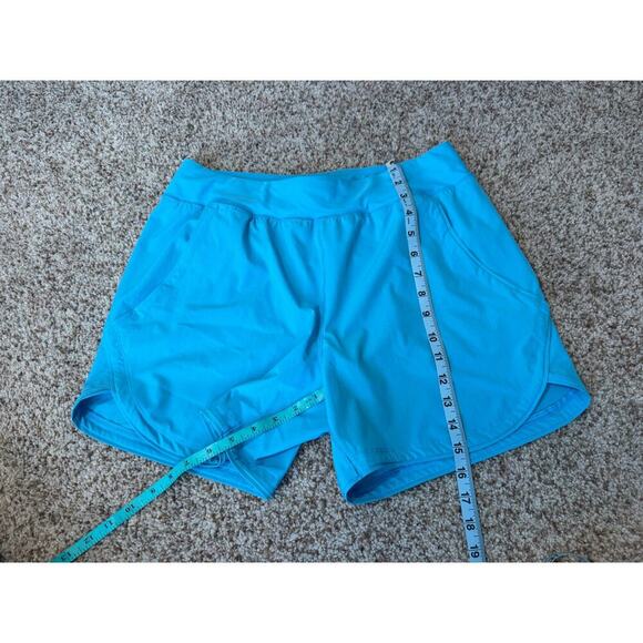 Lands End Swim Shorts, Teal/Blue, size women's 10, NWOT. - Picture 5 of 8